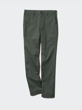 Uniqlo Men’s Chinos Trousers, Size XL Olive Green